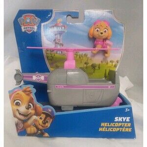 Spin Master PAW Patrol Helicopter with Collectible Skye Figure, Sustainably New